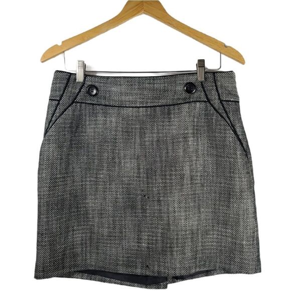 The Limited Black and White Shimmer Pencil Skirt - Picture 1 of 8